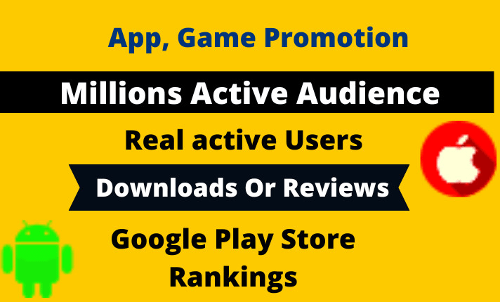 I will do organic IOS app review and mobile app promotions