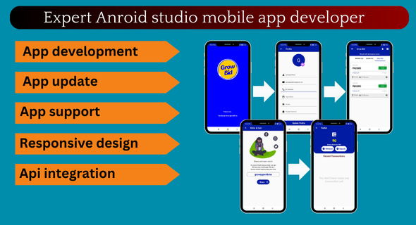 I will be your android app developer using java and kotlin