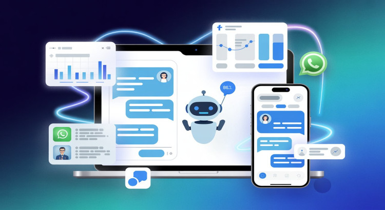 I will build AI chatbot for your business website or WhatsApp to automate support and sales