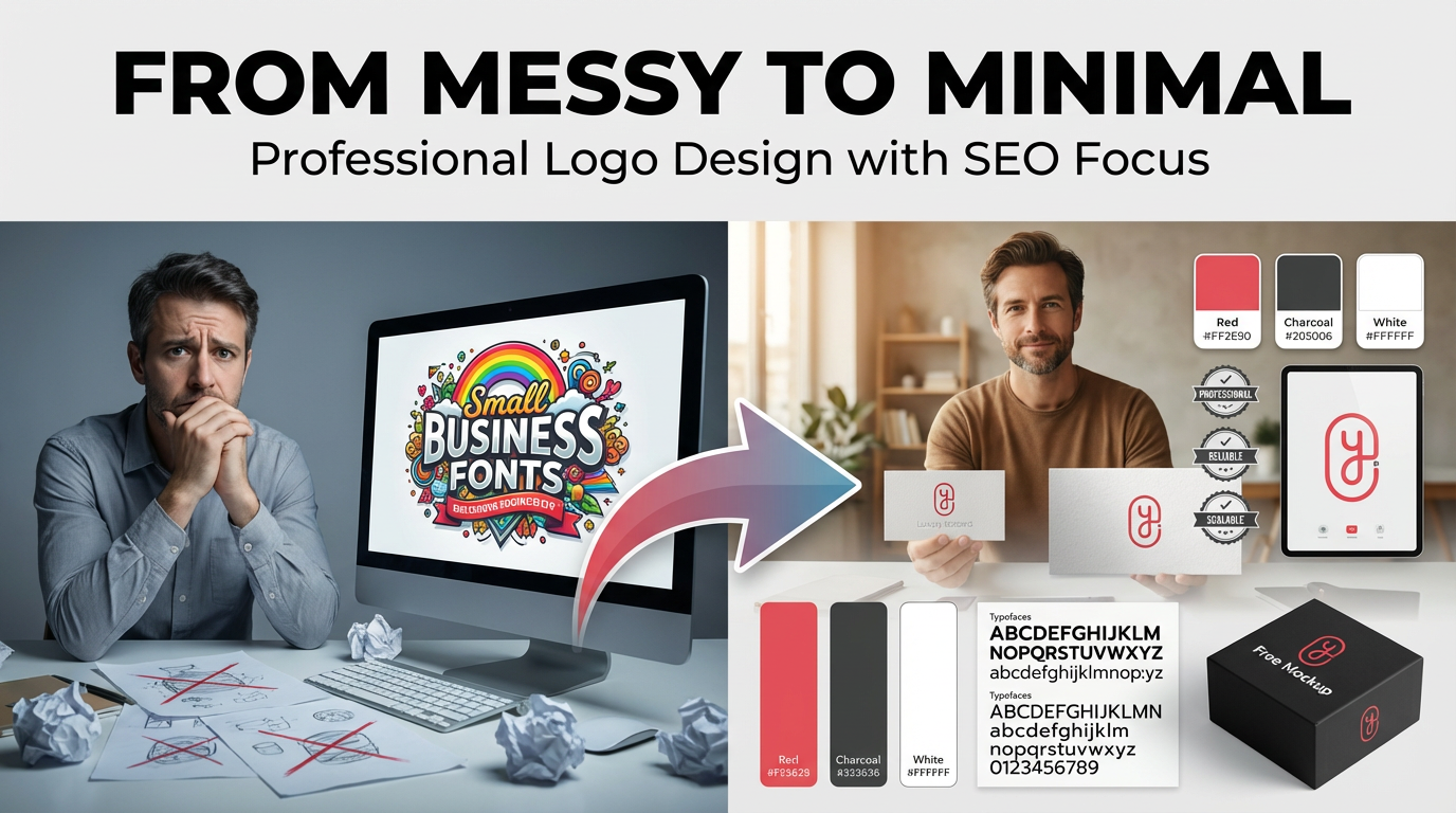 Professional Minimalist Logo Design with SEO focus