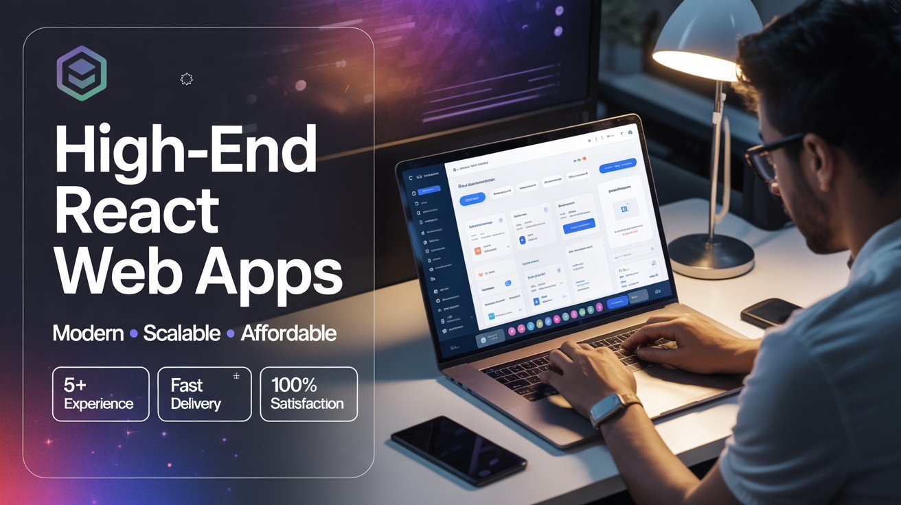 High-End React Web App at affordable price
