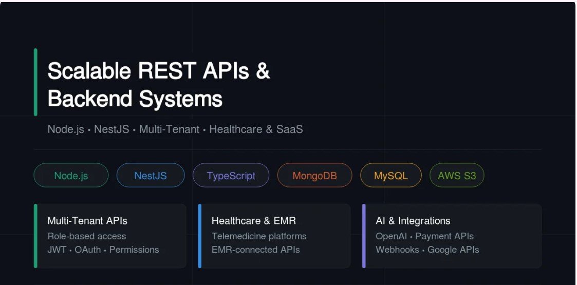 Scalable Node.js API with SEO focus