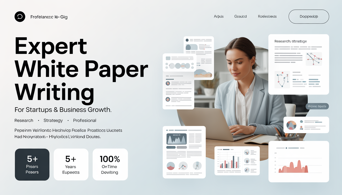 Expert White Paper Writing for startups