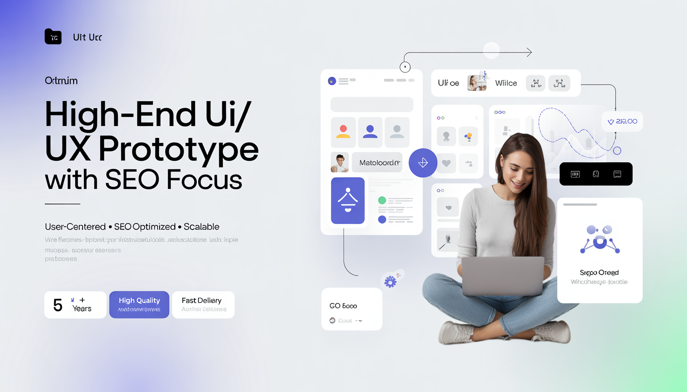 High-End UI/UX Prototype with SEO focus