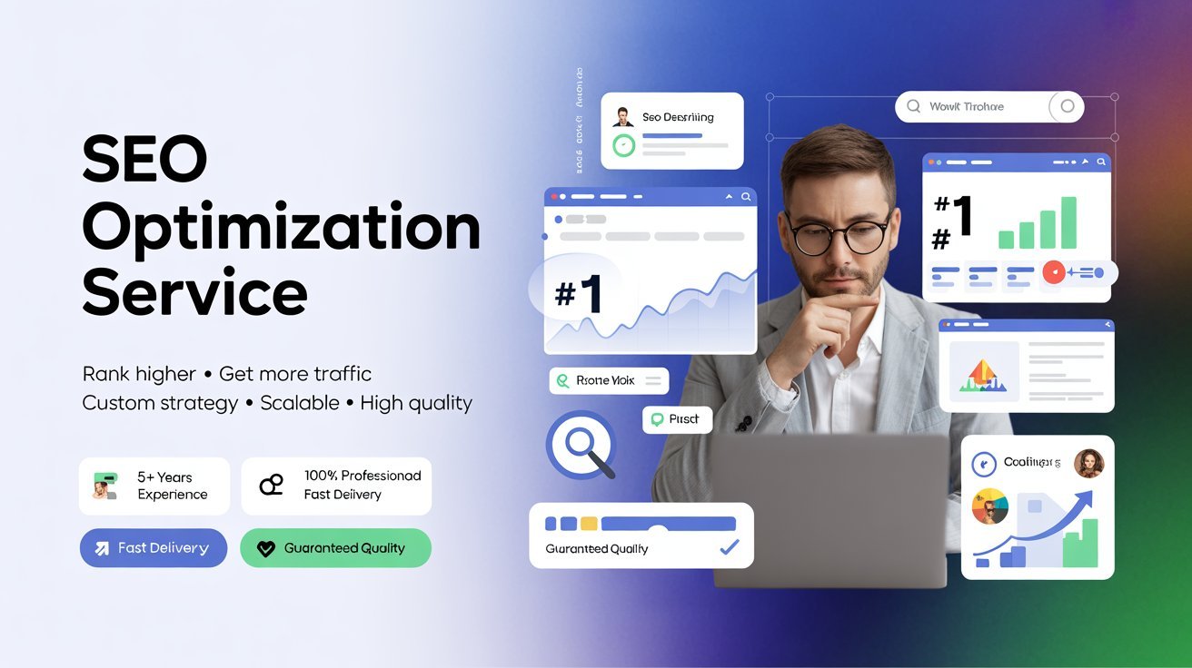 Custom SEO Optimization guaranteed quality