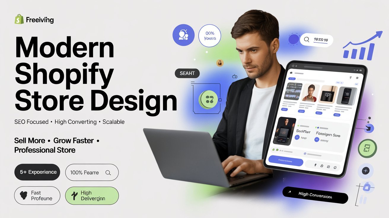 Modern Shopify Store with SEO focus