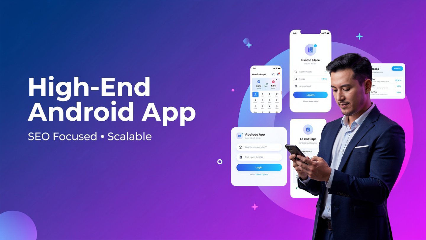 High-End Android Application with SEO focus