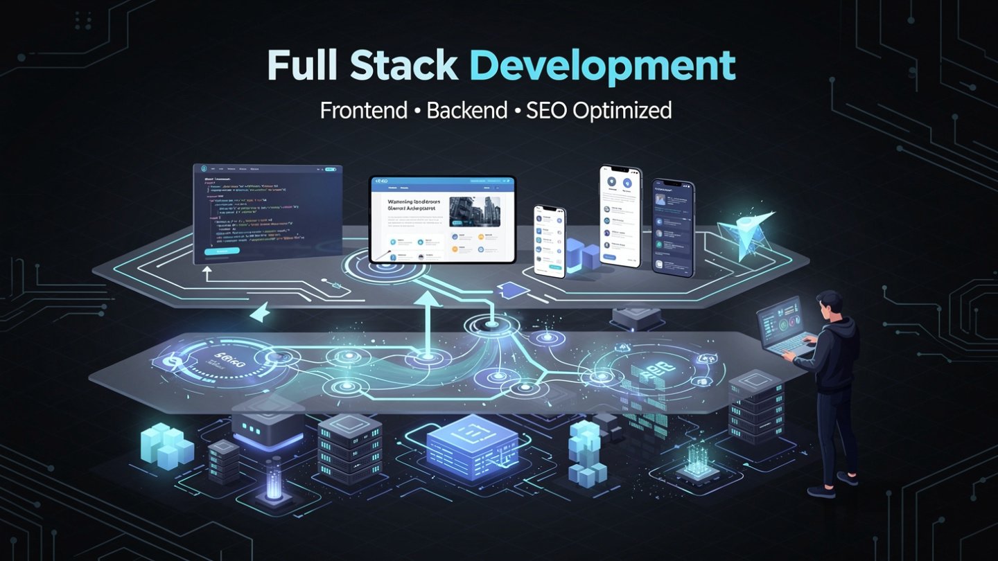 Stunning Full Stack Development with SEO focus