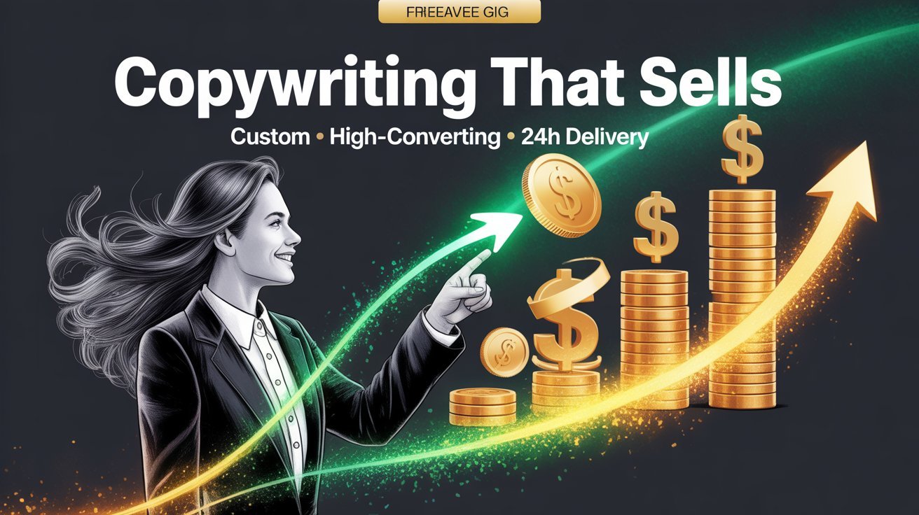 Custom Copywriting for Sales in 24 hours