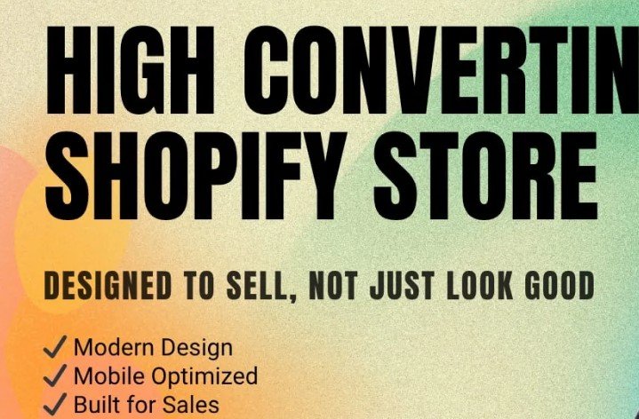 High-End Shopify Store for your business