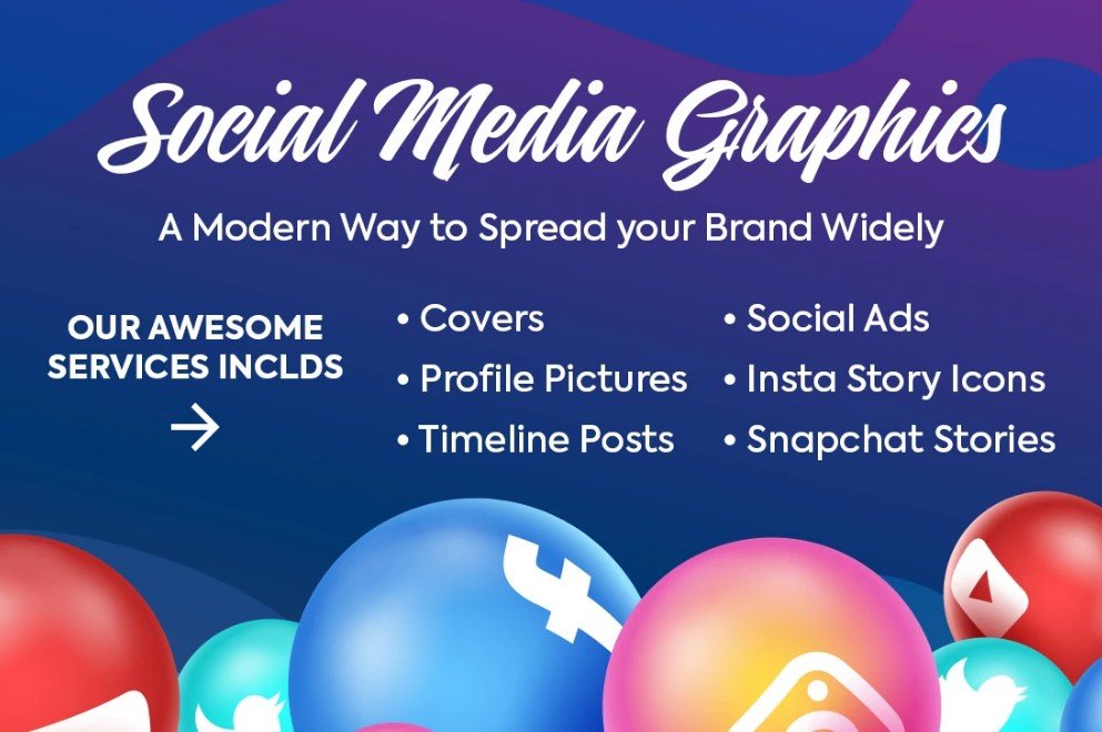 Scalable Social Media Graphics at affordable price