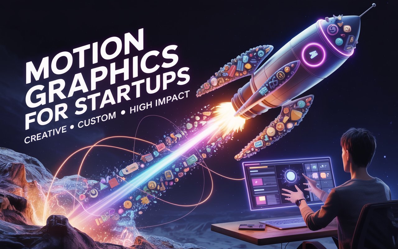 Custom Motion Graphics for startups