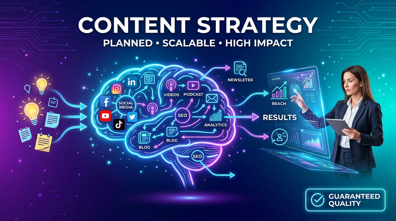 Modern Content Strategy guaranteed quality