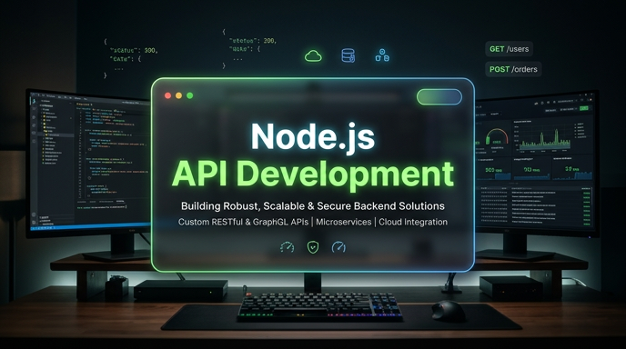Expert Node.js API for your business