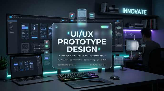 Custom UI/UX Prototype with SEO focus