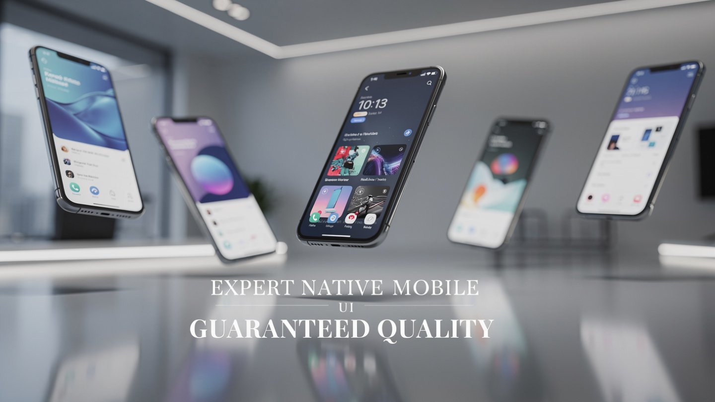 Expert Native Mobile UI guaranteed quality