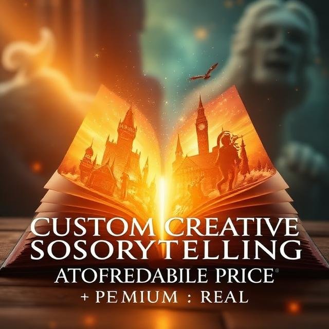 Custom Creative Storytelling at affordable price