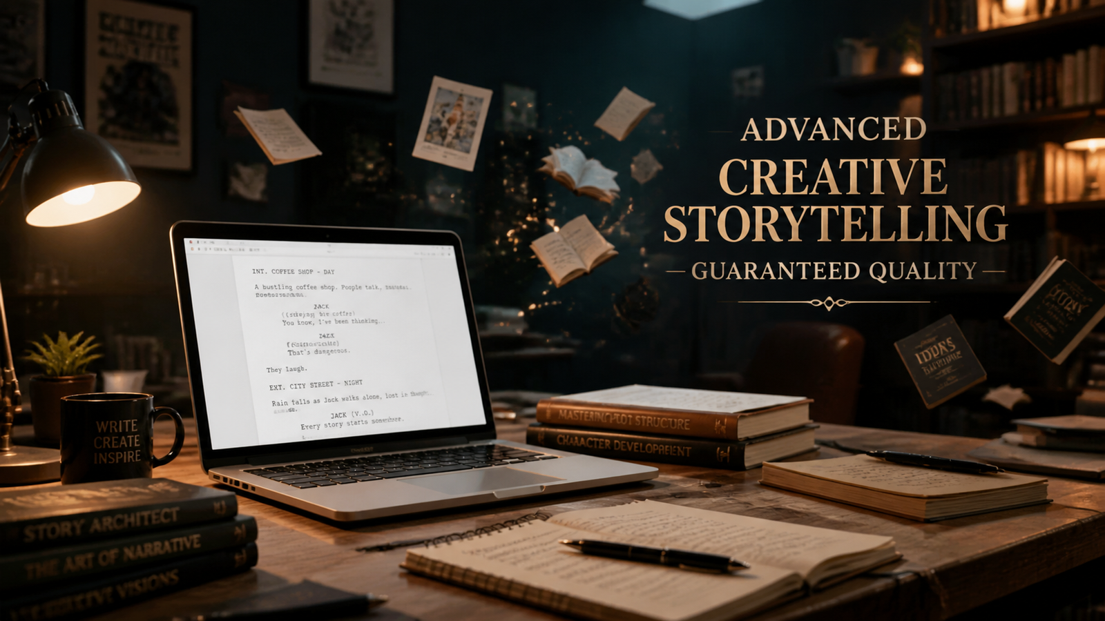 Advanced Creative Storytelling guaranteed quality