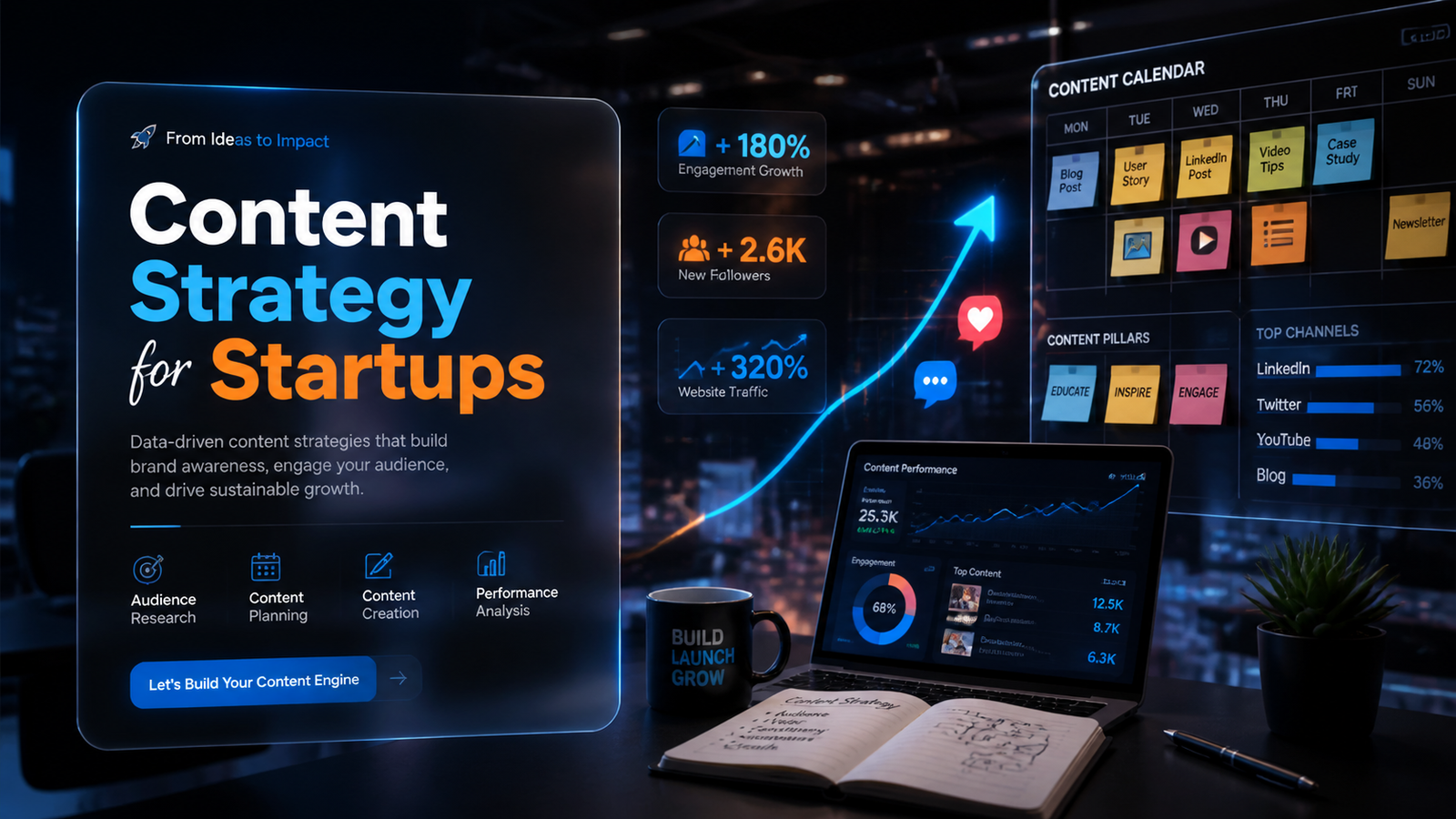 Professional Content Strategy for startups