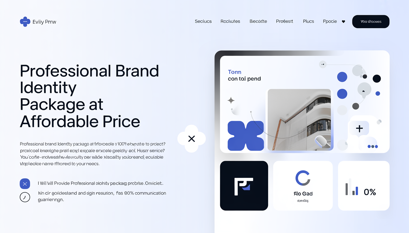 Professional Brand Identity Package at affordable price