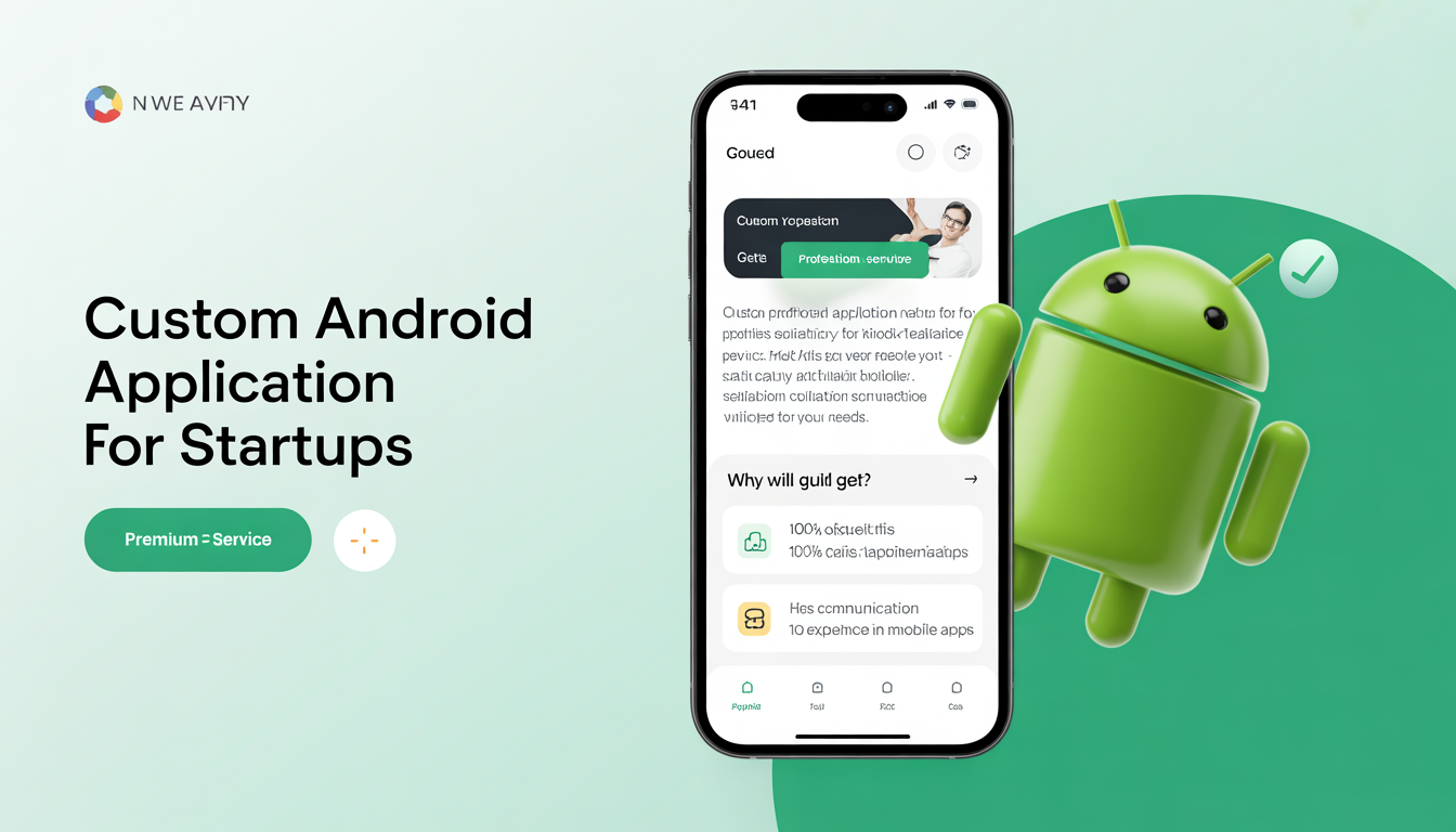 Custom Android Application for startups