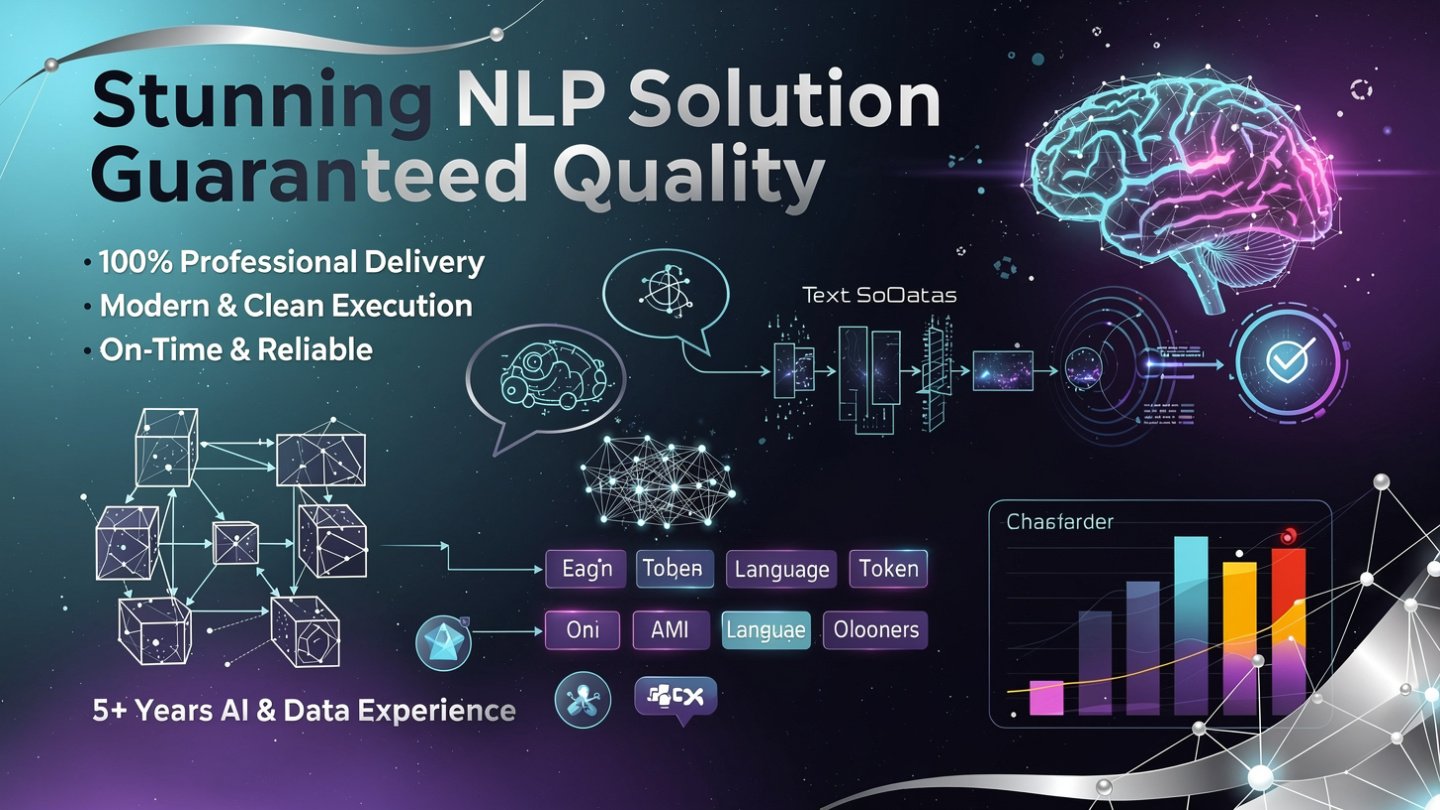 Stunning NLP Solution guaranteed quality