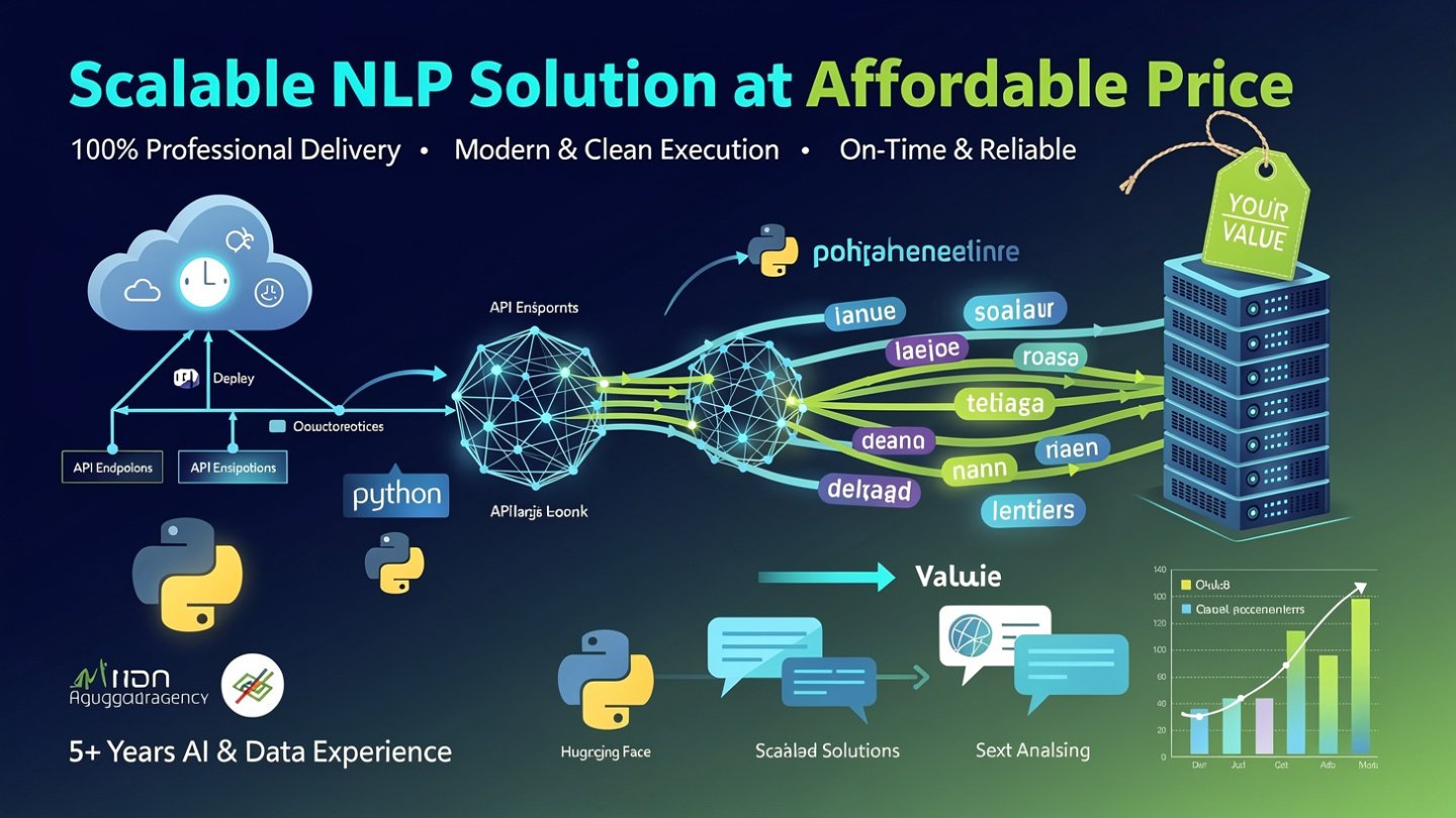 Scalable NLP Solution at affordable price