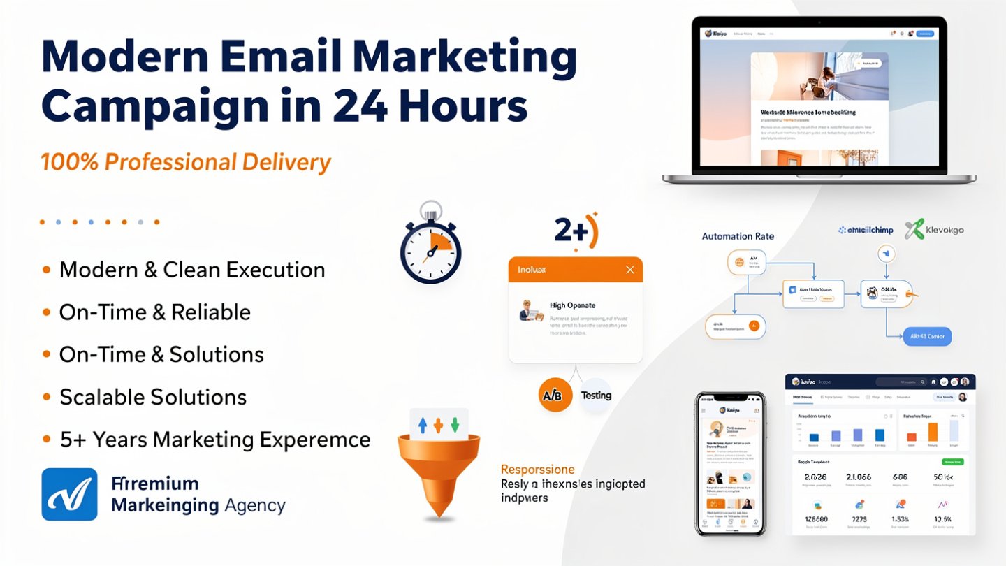 Modern Email Marketing Campaign in 24 hours