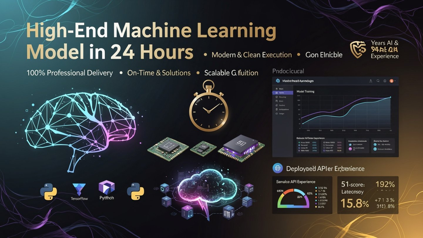 High-End Machine Learning Model in 24 hours