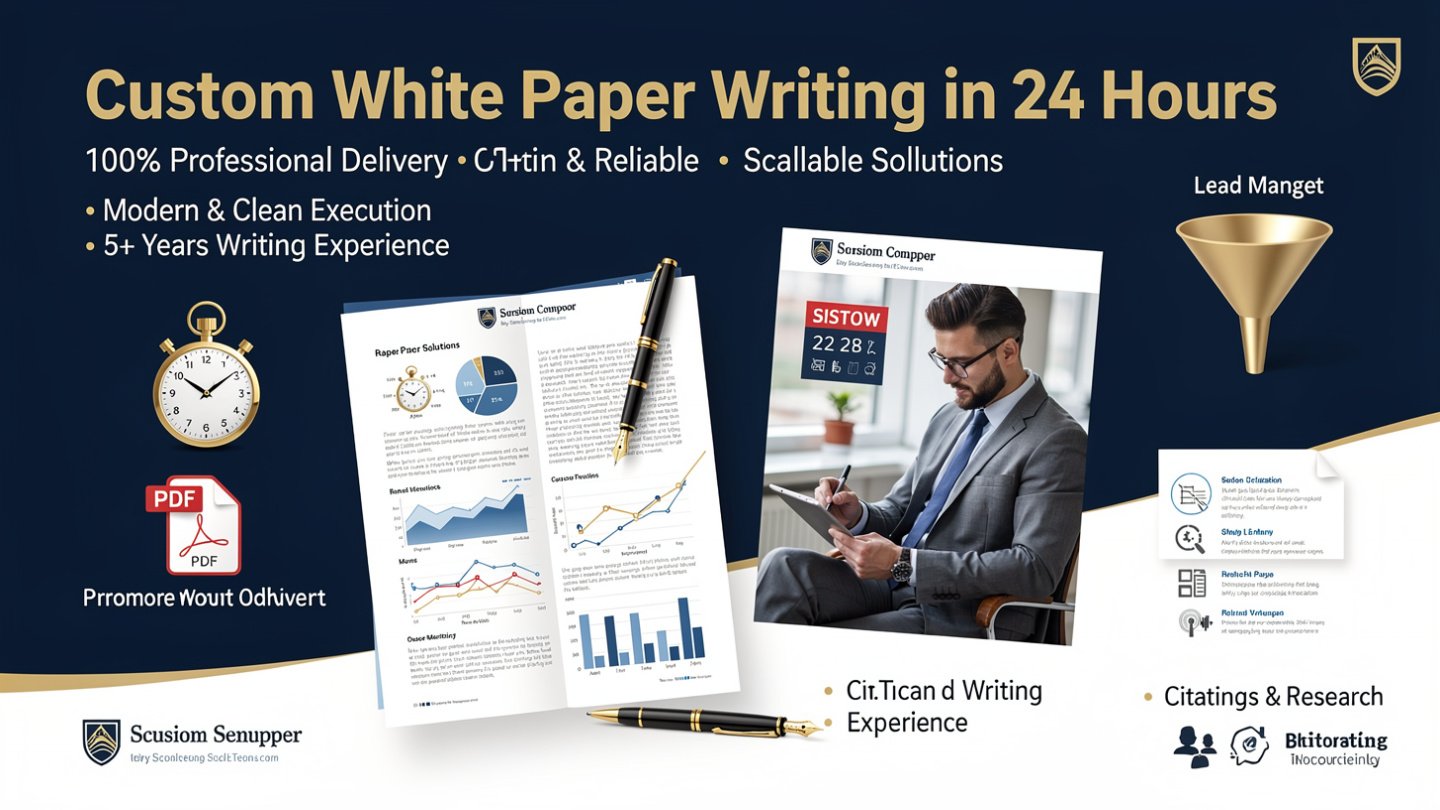 Custom White Paper Writing in 24 hours