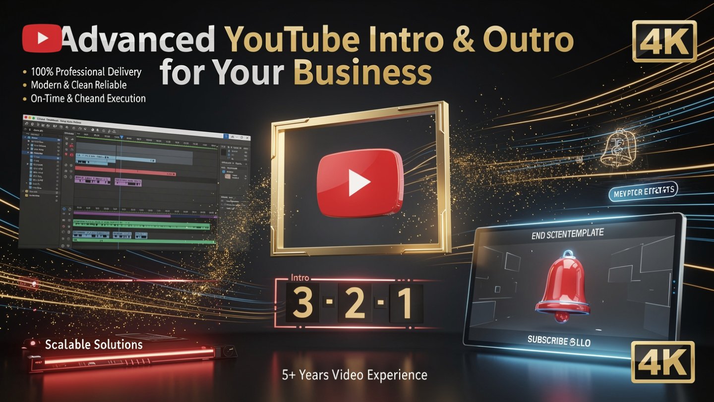Advanced YouTube Intro & Outro for your business