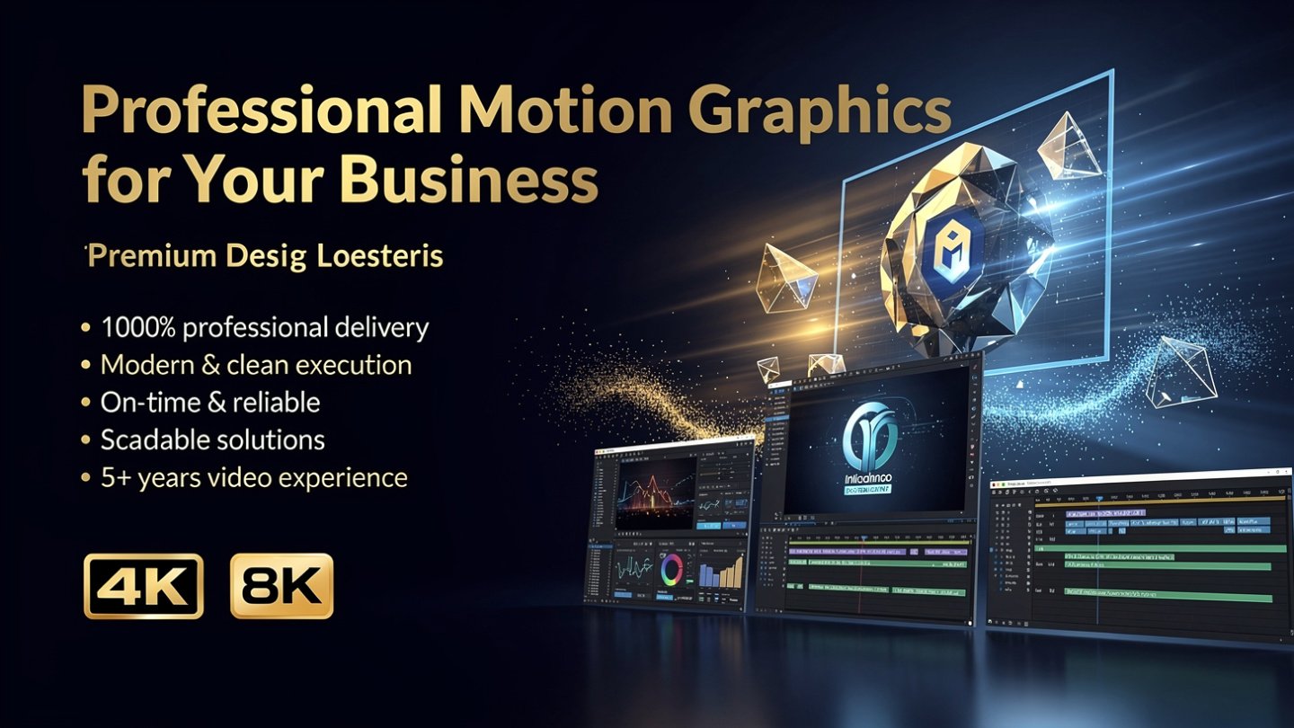 Professional Motion Graphics for your business