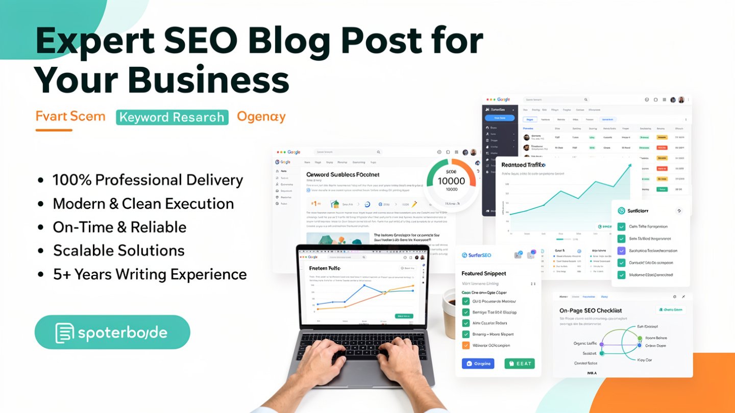 Expert SEO Blog Post for your business