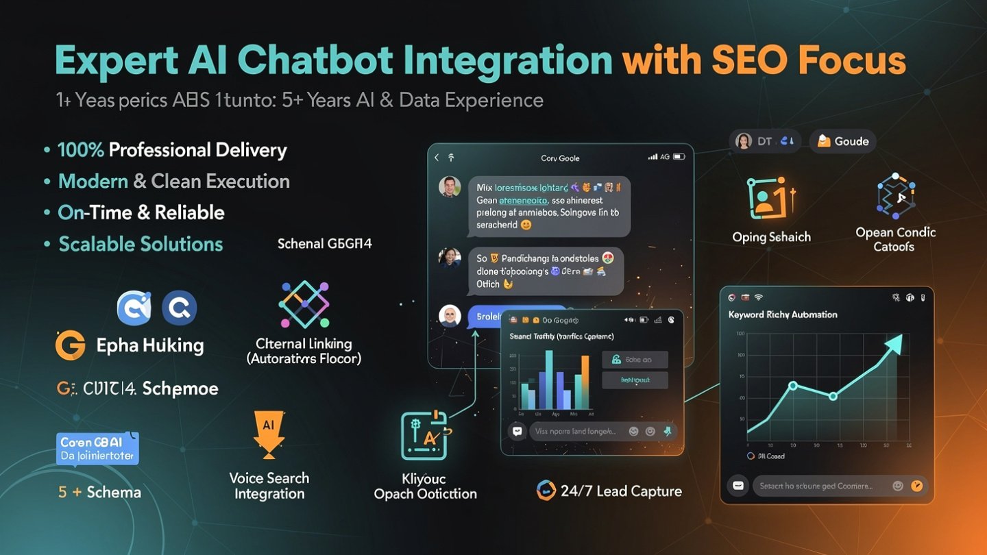 Expert AI Chatbot Integration with SEO focus