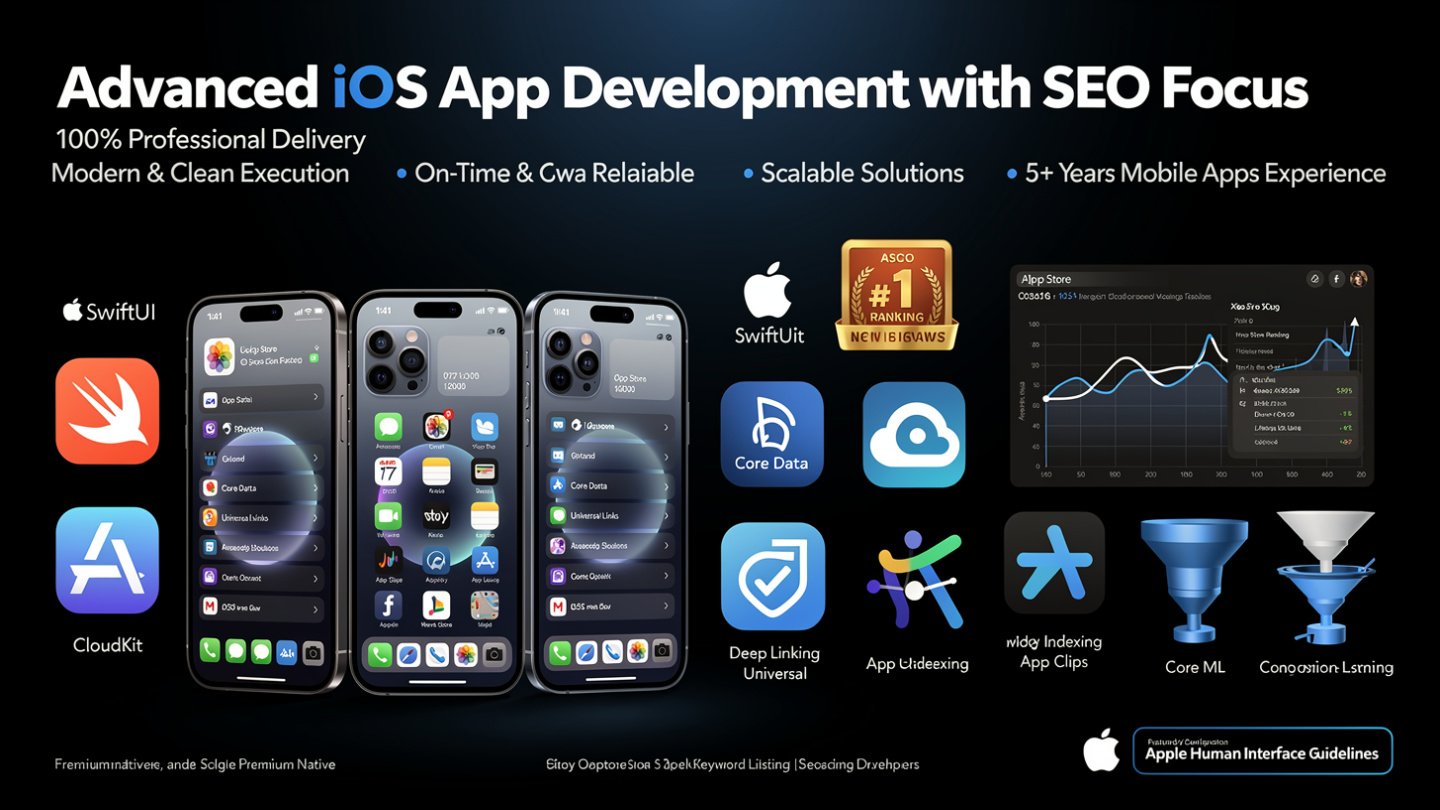 Advanced iOS App Development with SEO focus