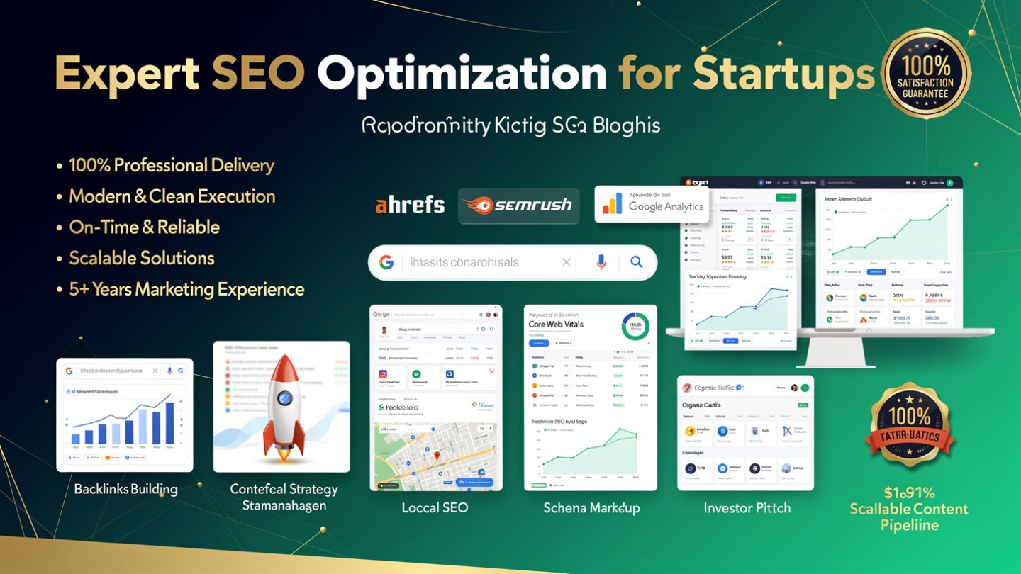 Expert SEO Optimization for startups