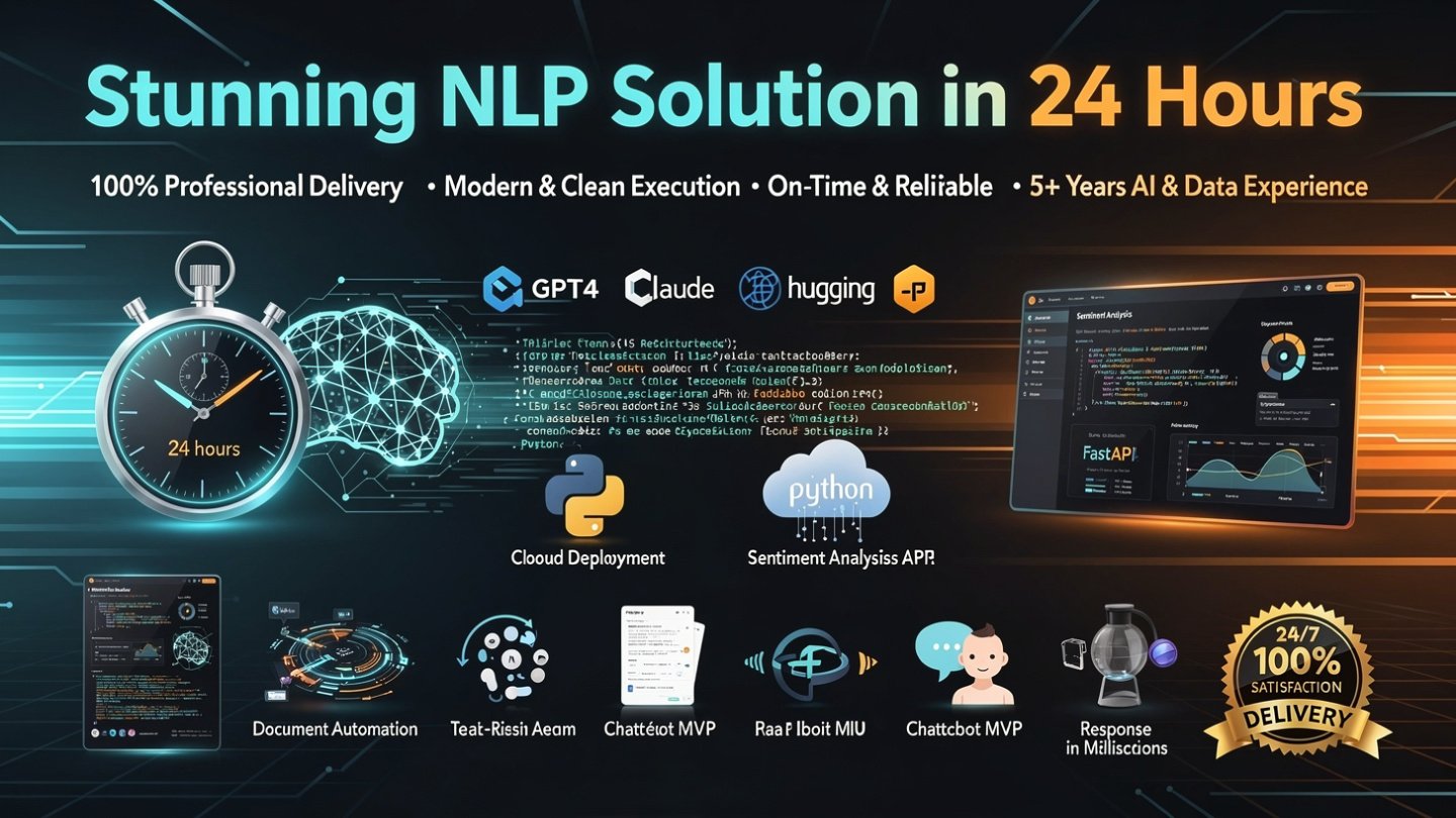 Stunning NLP Solution in 24 hours