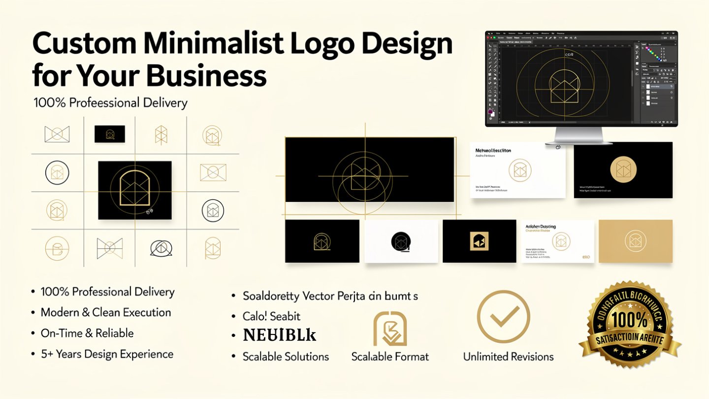 Custom Minimalist Logo Design for your business
