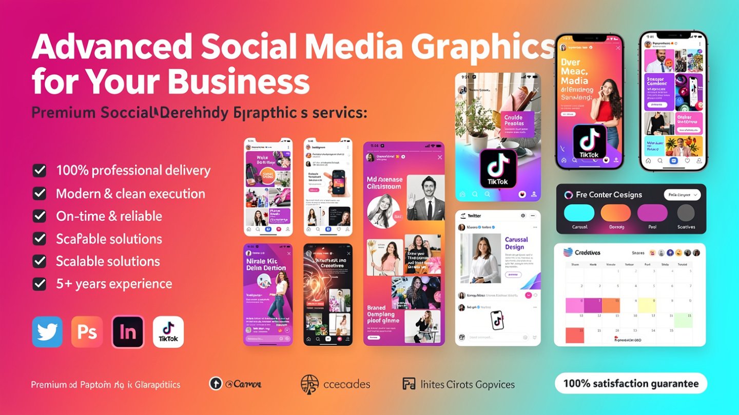 Advanced Social Media Graphics for your business