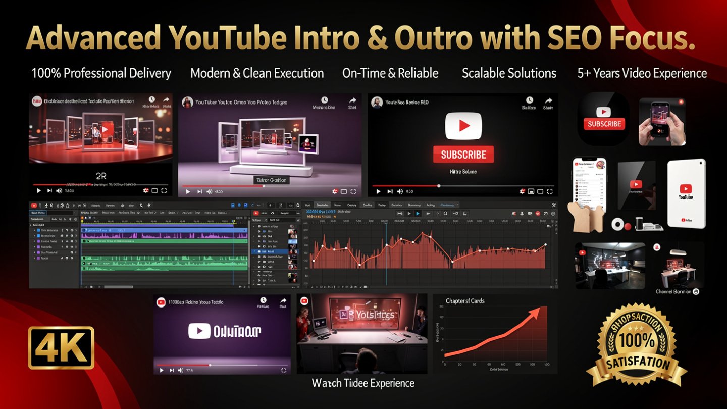 Advanced YouTube Intro & Outro with SEO focus