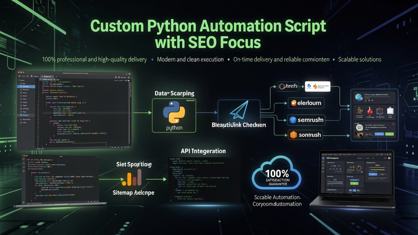 Custom Python Automation Script with SEO focus