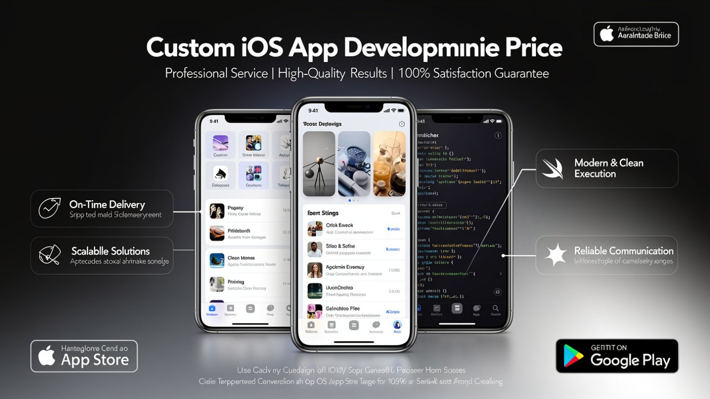 Custom iOS App Development at affordable price