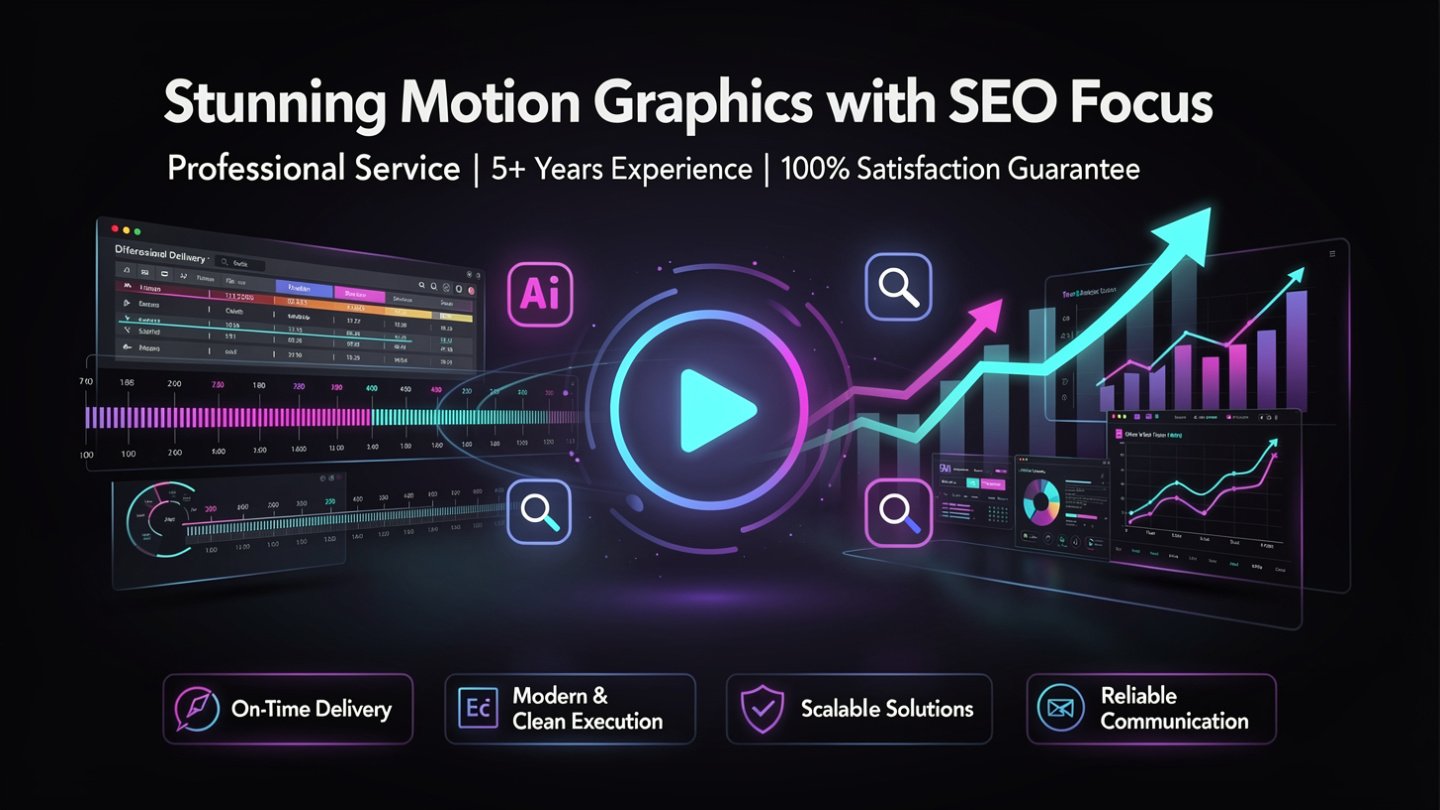 Stunning Motion Graphics with SEO focus