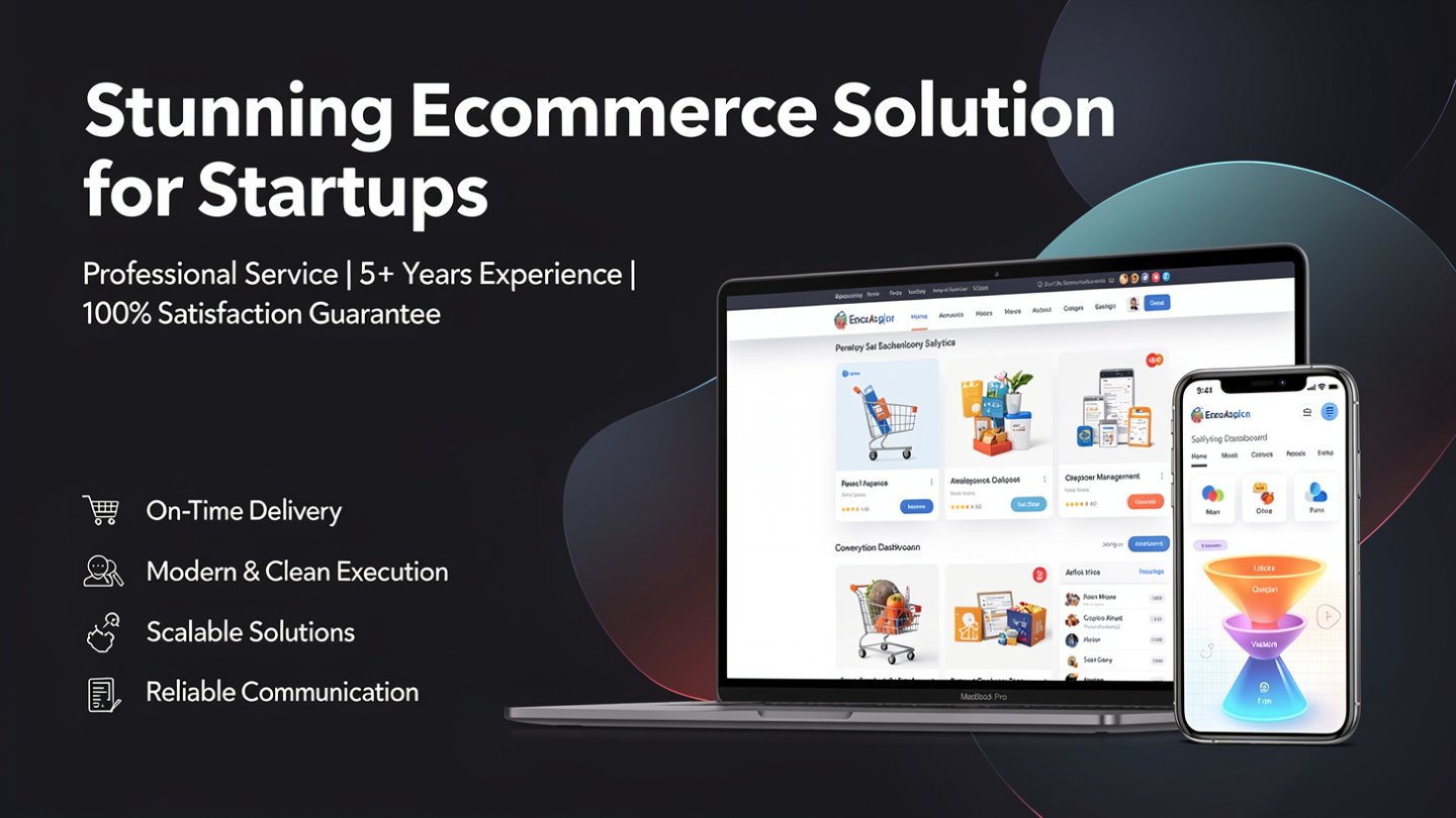 Stunning Ecommerce Solution for startups