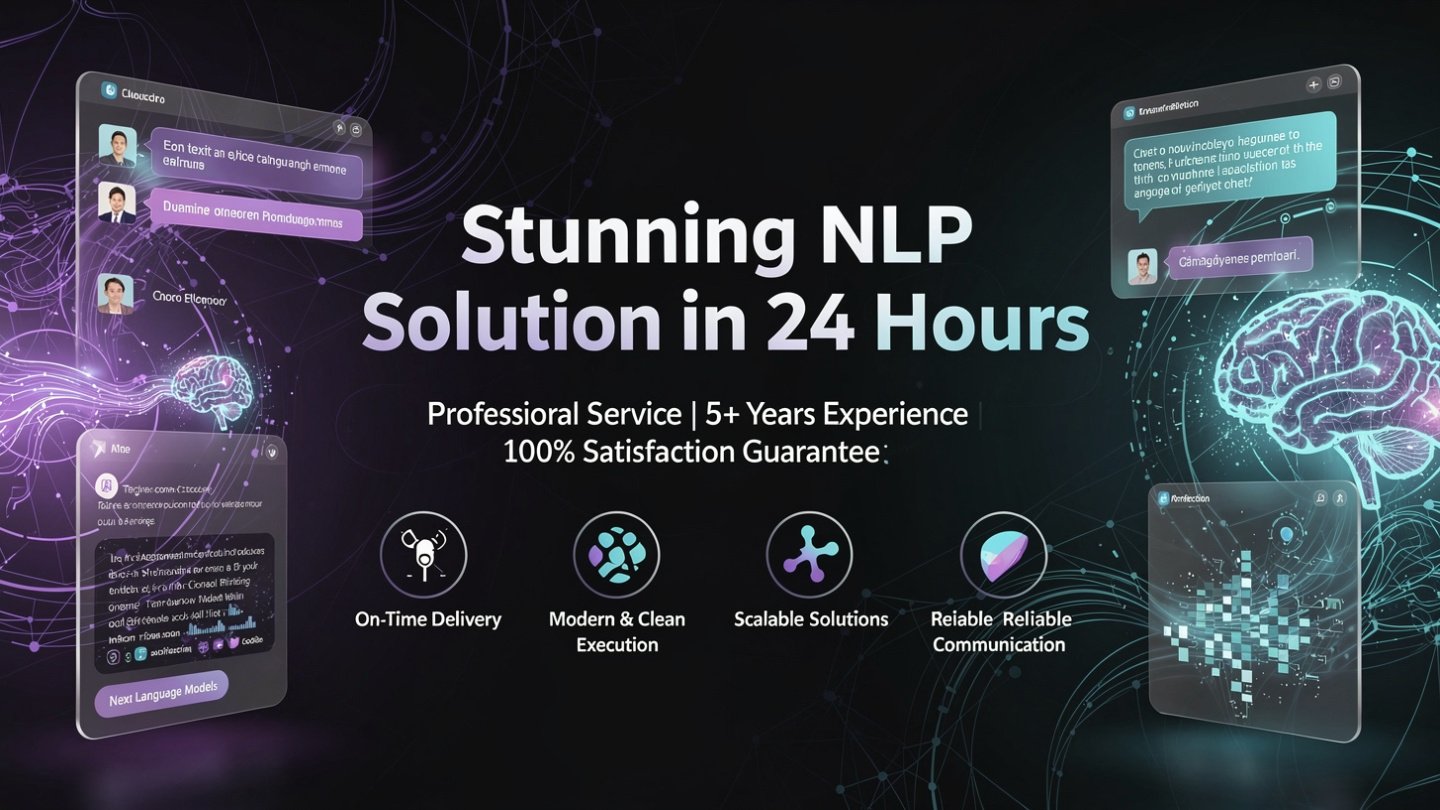 Stunning NLP Solution in 24 hours