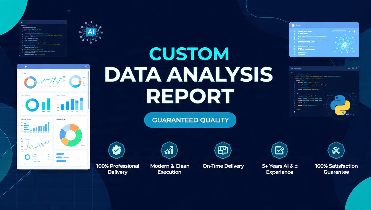 Custom Data Analysis Report guaranteed quality