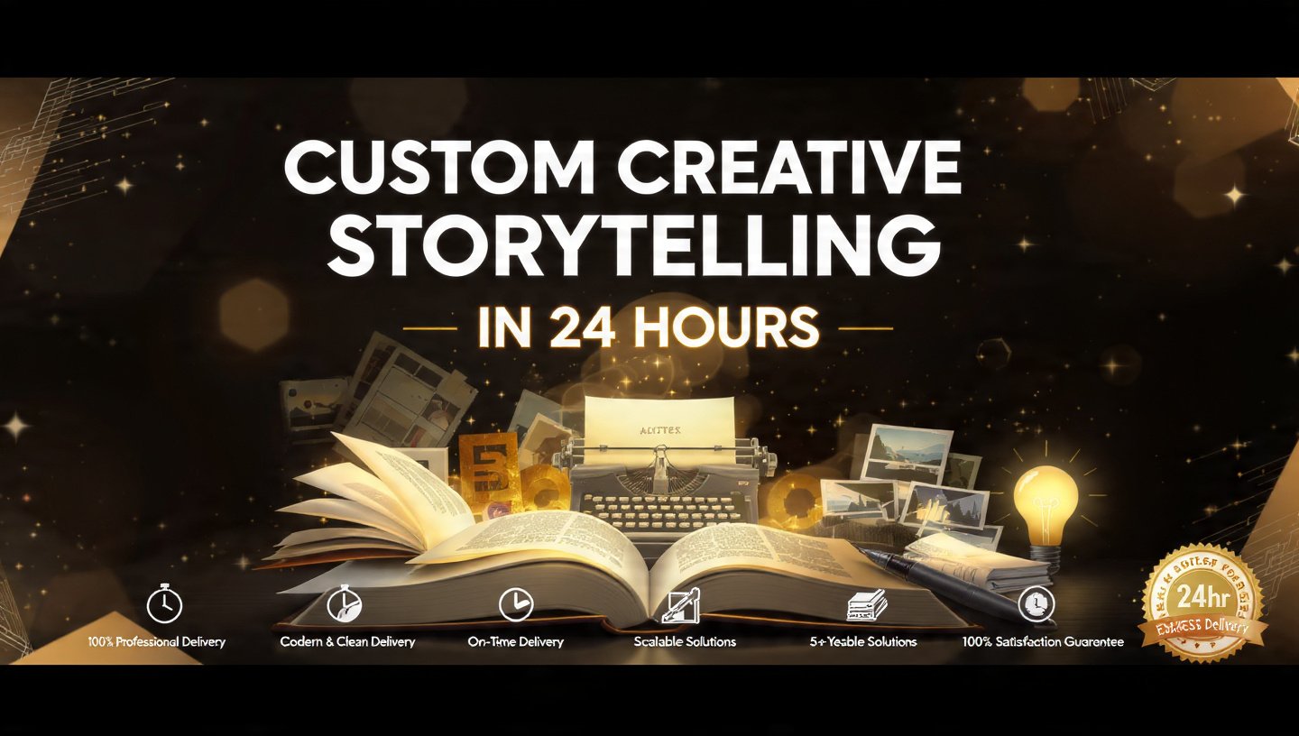 Custom Creative Storytelling in 24 hours
