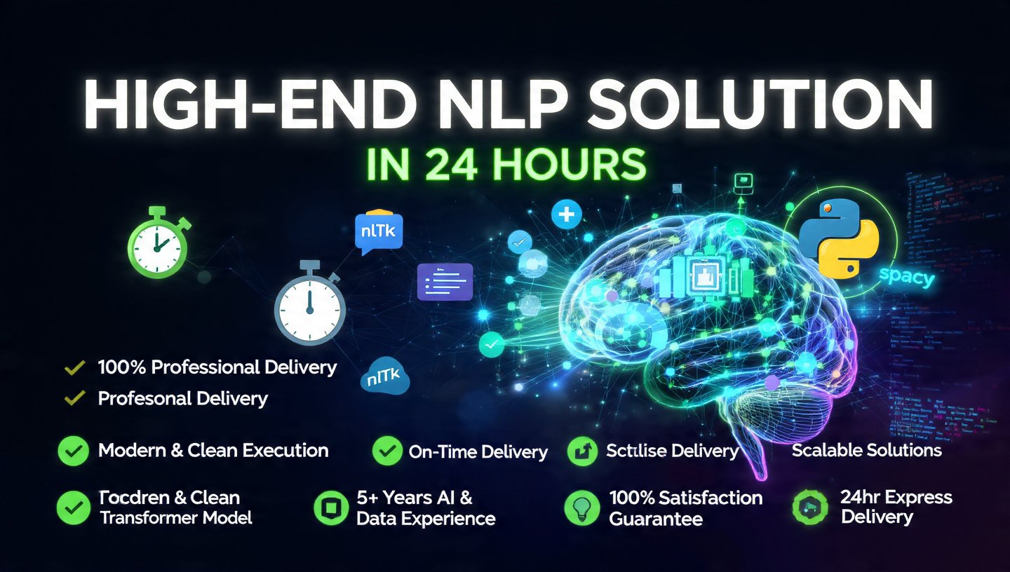 High-End NLP Solution in 24 hours