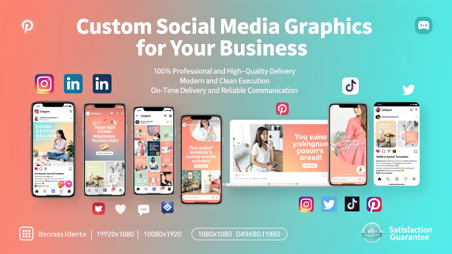 Custom Social Media Graphics for your business