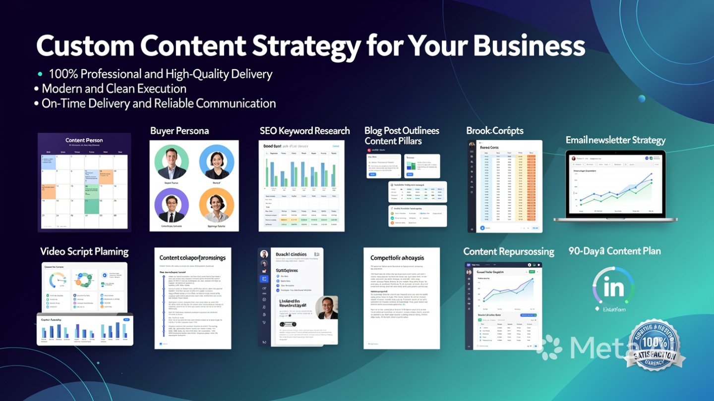 Custom Content Strategy for your business
